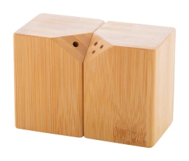 Salt and pepper shaker set | Bamboo | 240 g | Magnetic closure