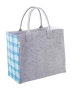 Sac de courses | Feutre et RPET | 35,0 x 35,0 x 18,0 cm | Durable
