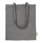 Bolsa de mano | 120gr/m² | 100% algodón reciclado | Reutilizable | Asas largas
