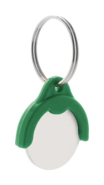 Porte-clé avec pièce de monnaie pour caddie | Plastique | Impression en quadrichromie