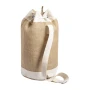 Sailor bag | Jute and cotton | 23x45cm | Drawstring closure