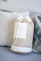 Sailor bag | Jute and cotton | 23x45cm | Drawstring closure