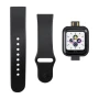 Slim horloge | TFT scherm en TPU bandje | 8 functies