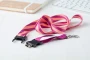 Custom sublimation lanyard Subyard USB White |