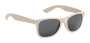 Nachhaltige Sonnenbrille | Bambusfaser-Kunststoff | Dunkle Gläser