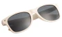 Nachhaltige Sonnenbrille | Bambusfaser-Kunststoff | Dunkle Gläser