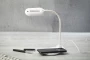 Lampe de chargement sans fil | PP | 15W et 10 LEDs avec luminosité réglable