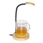 Lampe de table chauffe-mug | Bambou | Comprend un chargeur
