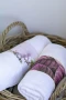 Badstof handdoek | 50x100 cm | Katoen 400g/m² | Met polyester rand
