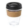 Coffee cup to go | 350 ml | Glass - Cork