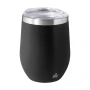 Thermo cup | Recycled stainless steel double wall | Plastic lid | 350 ml