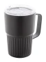 Mug isotherme | Acier inoxydable recyclé double paroi | Couvercle en plastique ABS | 470 ml