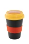 Thermo cup | 300ml | Plastique | Poignée en silicone