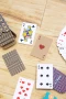 Jeu de cartes | Papier | 54 cartes | 57x87mm | Impression en quadrichromie au dos de chaque carte