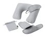 Set de voyage | Polyester recyclé | Incl. oreiller de voyage, masque pour les yeux & chaussons