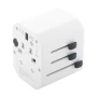 Travel adapter | ABS | 63×53×55 mm | World-wide | 1 USB & 1 USB-C