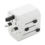 Travel adapter | ABS | 63×53×55 mm | World-wide | 1 USB & 1 USB-C