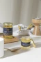 Akazienhonig | Glas & metall | 50 g | 44 × 50 mm | Sauberes glas mit metalldeckel