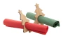 Set di porta tovaglioli | Compensato di bambù | 4 pezzi | A forma di albero di Natale
