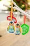 Adorno navideño personalizado | Madera | Forma y color personalizados