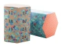 Calendrier de l'Avent | Papier kraft | Hexagonal | A remplir | Quadrichromie
