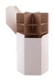 Calendrier de l'Avent | Carton | Hexagonal | A remplir | Quadrichromie