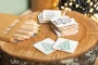 Weihnachtliches Memory-Spiel | Baumwolle, Holz, Papier | Mit Holzstiften