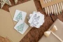 Weihnachtliches Memory-Spiel | Baumwolle, Holz, Papier | Mit Holzstiften
