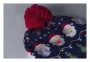 Christmas hat | Soft acrylic | With LED light | Santa & Reindeer | Battery included