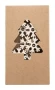 Weihnachtslichterkette | Holz | Schneeflockenform | 20 LED-Lichter