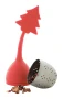 Infusore di tè | Acciaio inossidabile e silicone | A forma di albero di Natale