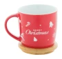Taza de Navidad | Cerámica | 370ml | Alta calidad | Regalo festivo