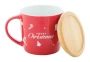 Taza de Navidad | Cerámica | 370ml | Alta calidad | Regalo festivo