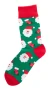 Christmas socks | Cotton & RPET polyester & spandex 53g | Pair | Kraft paper wrap | Sizes 38-42, 43-46