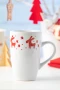 Weihnachtsbecher | Porzellan | 400 ml | In Papiergeschenkbox