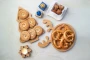 Christmas snack plate | Bamboo | Reindeer shape