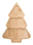 Assiette de Noël | Bambou | Forme arbre de Noël