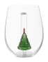 Kerstmok | Borosilicaatglas | 550ml | Driedimensionale kerstboom