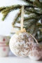 Weihnachtsbaumschmuck | Perlen Finish | Bandbügel | Druck auf Box