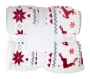 Christmas blanket | RPET | 120x150 cm | With ribbon and card