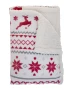 Christmas blanket | RPET | 120x150 cm | With ribbon and card