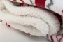 Christmas blanket | RPET | 120x150 cm | With ribbon and card