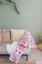 Christmas blanket | RPET | 120x150 cm | With ribbon and card