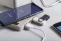 Multifunktionaler Stifthalter | Mit USB-Hub | Weizenstroh | Kabelloses Ladegerät
