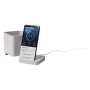 Multifunktionaler Stifthalter | Mit USB-Hub | Weizenstroh | Kabelloses Ladegerät