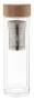 Glass thermo bottle Andina
