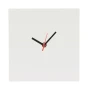 Horloge murale | Horloge murale en bois HDF | Forme carrée