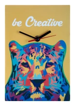 Horloge murale | Bois | Avec graphisme personnalisé