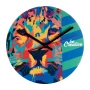 Wandklok | HDF hout | Rond geschaafd