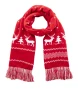 Winter scarf | Acrylic | 22x150cm | Knitted | Christmas patterns
